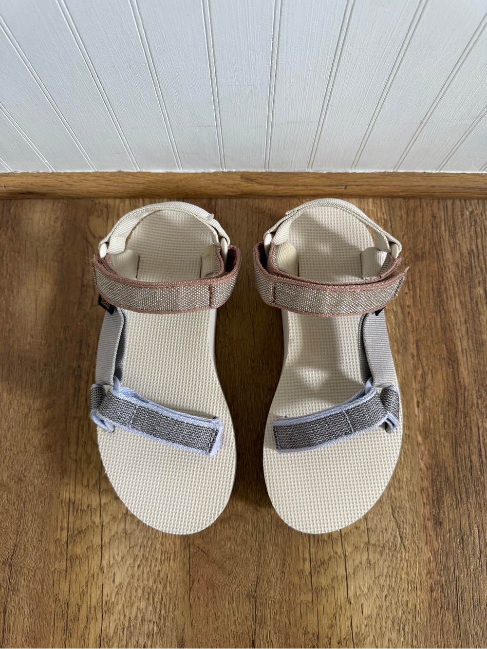 Teva Women's Flatform Universal Karina Sandals – Macaroon Multi / Metallic
